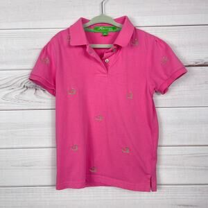 Masters Kids‎ Pink Polo Girls Size Small 7/8
